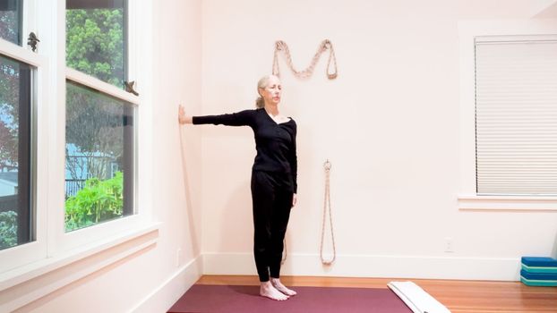 Wall Yoga: Support Posture 