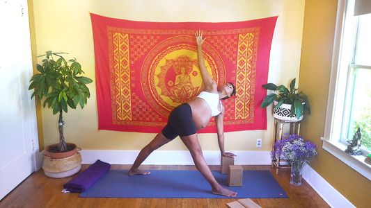 2nd Trimester: Safe Twists Vinyasa-Hatha