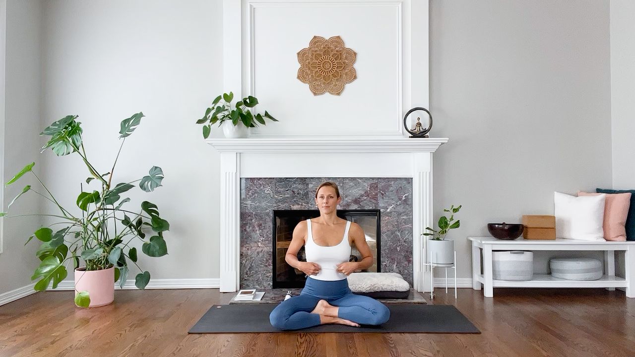 Practice Presence  Yoga to Be Present. 30-min Yoga for Beginners